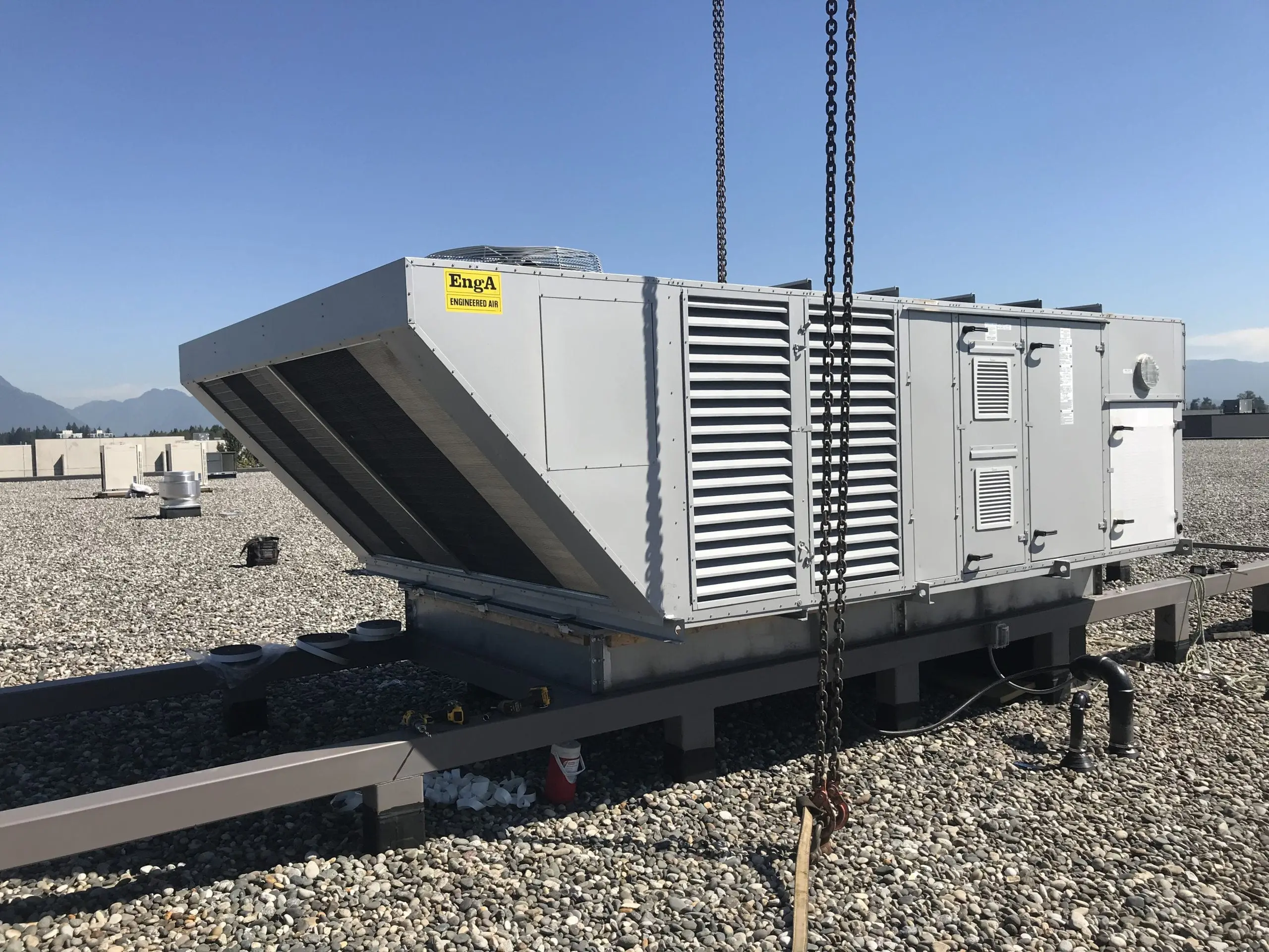 EngA Engineered Air Rooftop Unit Installation BC EngA Engineered Air Rooftop Unit Installation BC