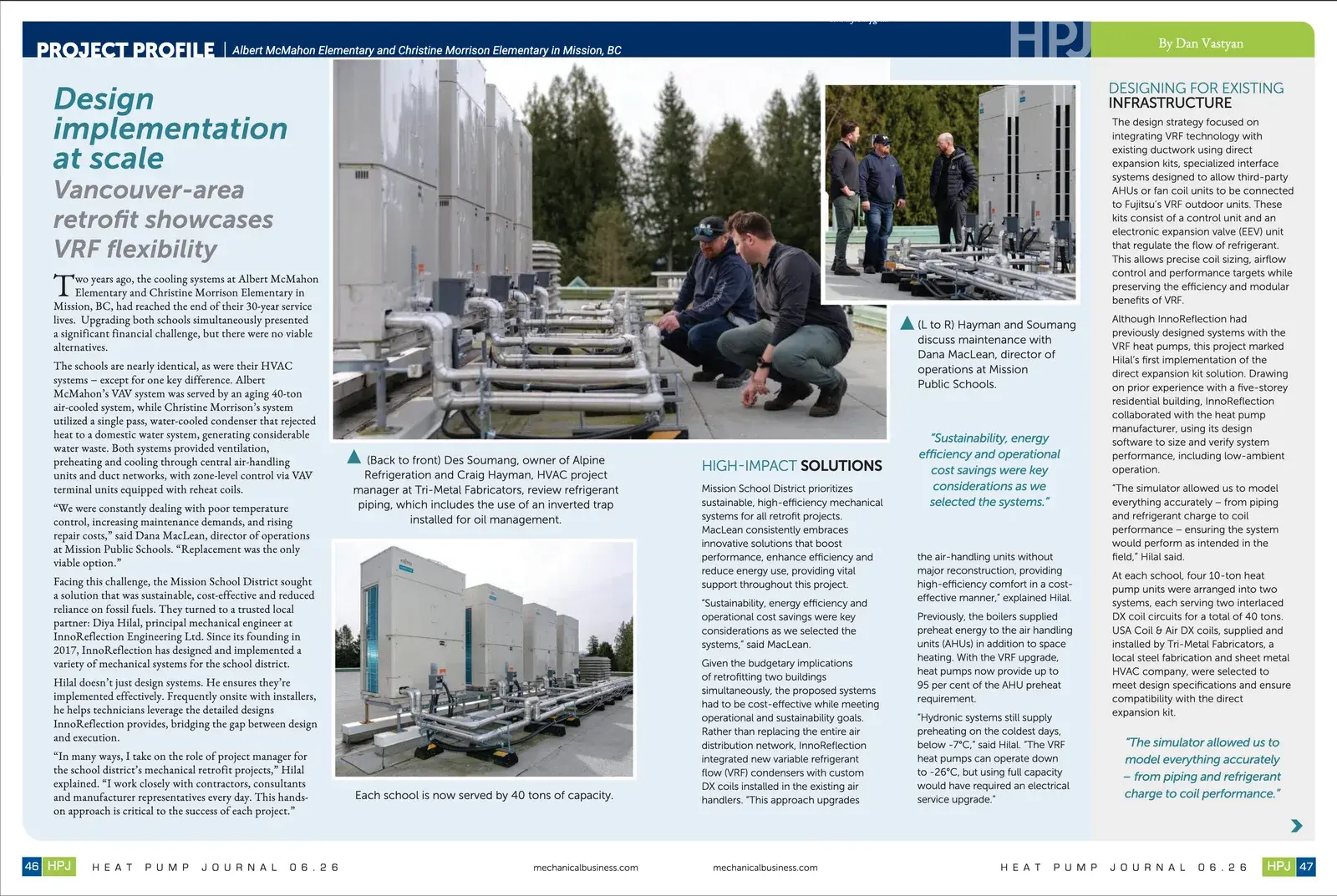 Heat Pump Journal 06.26, “Design implementation at scale,” pages 46-47