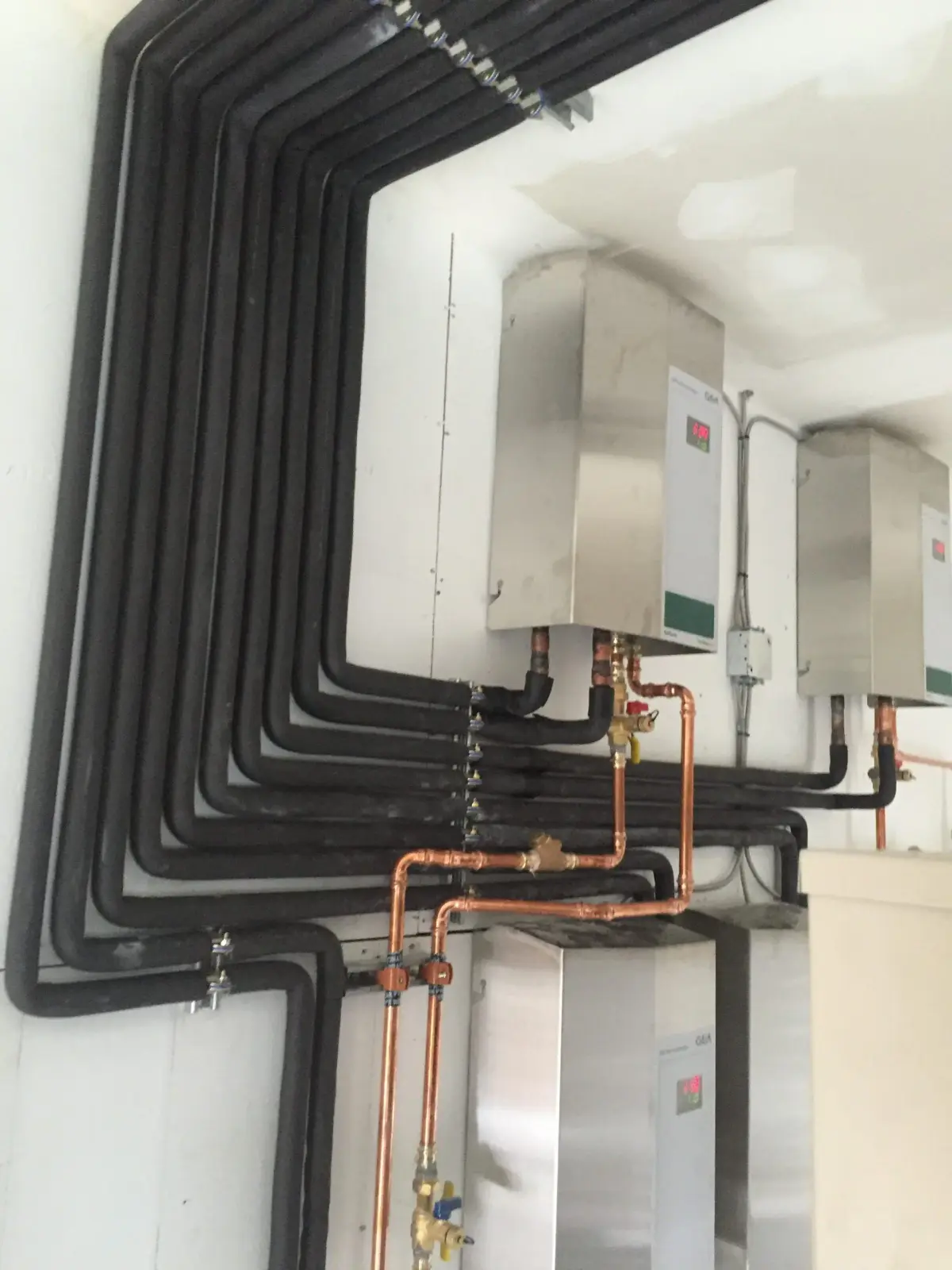 GEA Dairy Cooling System Copper Piping Chilliwack
