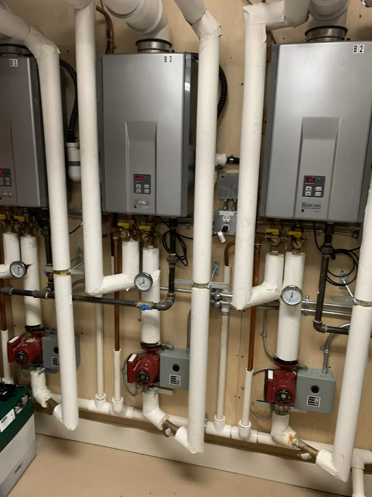 Rinnai Commercial Boiler System Agricultural Application