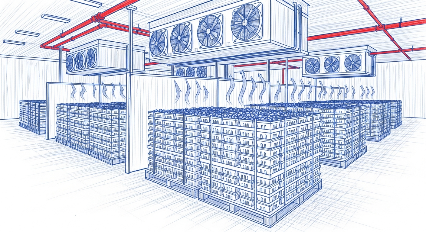 Blueberry Cold Storage in Abbotsford: Pre-Cooling, Forced Air, and Shelf-Life Math