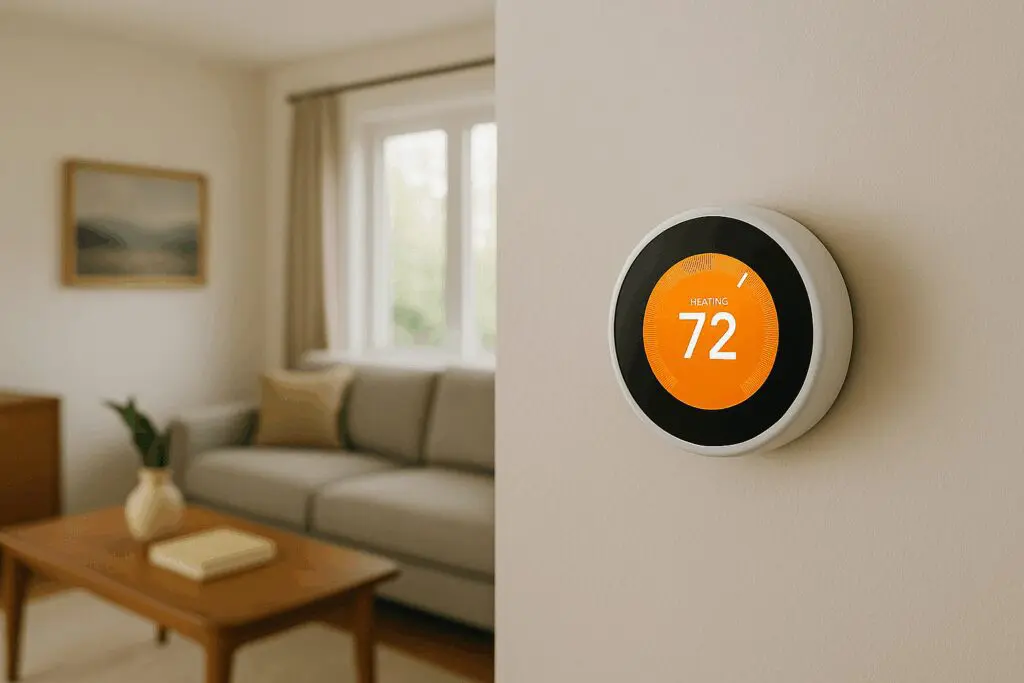 Smart thermostat energy efficient home climate control Alpine Refrigeration Chilliwack Abbotsford